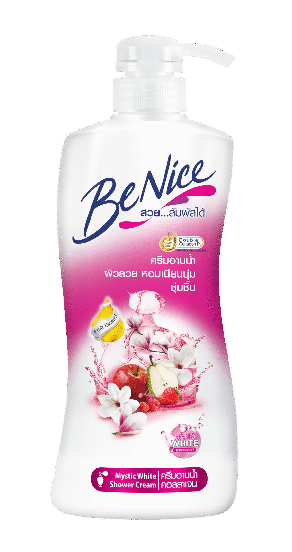 BeNice Shower Cream Mystic White - white - Image 1
