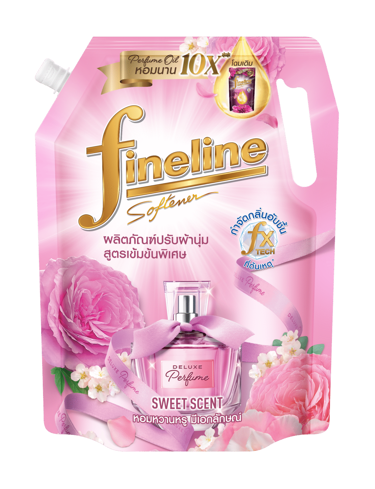 FINELINE DELUXE PERFUME CONCENTRATED - Sweet Scent
FABRIC SOFTENER 1000 ML. PINK - Image 1